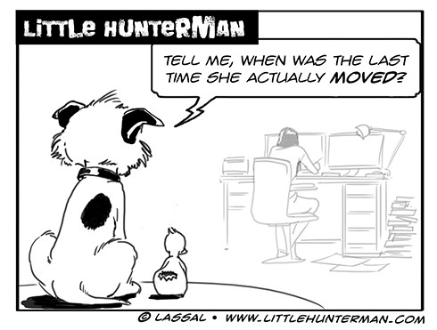 Little Hunterman Daily Cartoons 2013-10-20