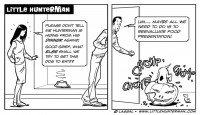 Little Hunterman Daily Cartoons 2013-11-02
