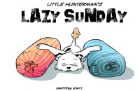 Little Hunterman – lazy sunday napping raft
