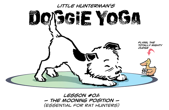 Little Hunterman-doggie yoga 02