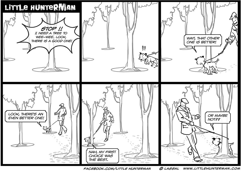 Little Hunterman – The Agony of Choice