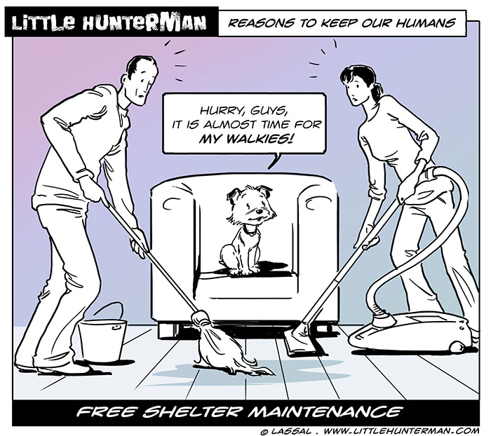 LittleHunterman - Free Shelter Maintenance