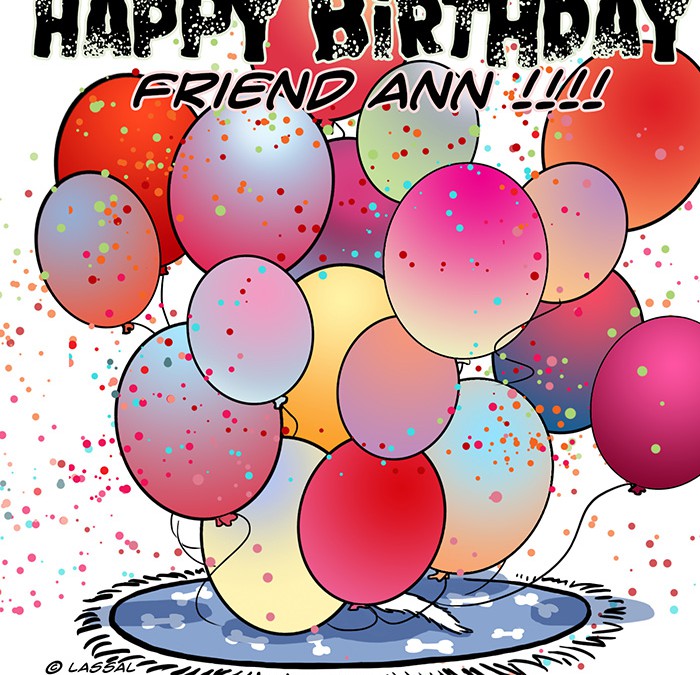 Happy Birthday, Friend Ann!!!!