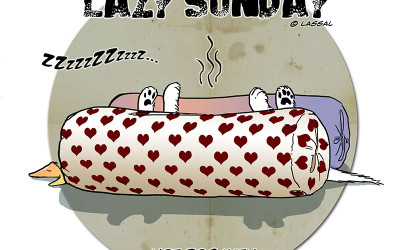 Lazy Sunday – with Hot Dog & Mustard?