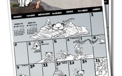 Little Hunterman Calendar Pages for Friends