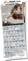 Little Hunterman monthly calendar anouncement