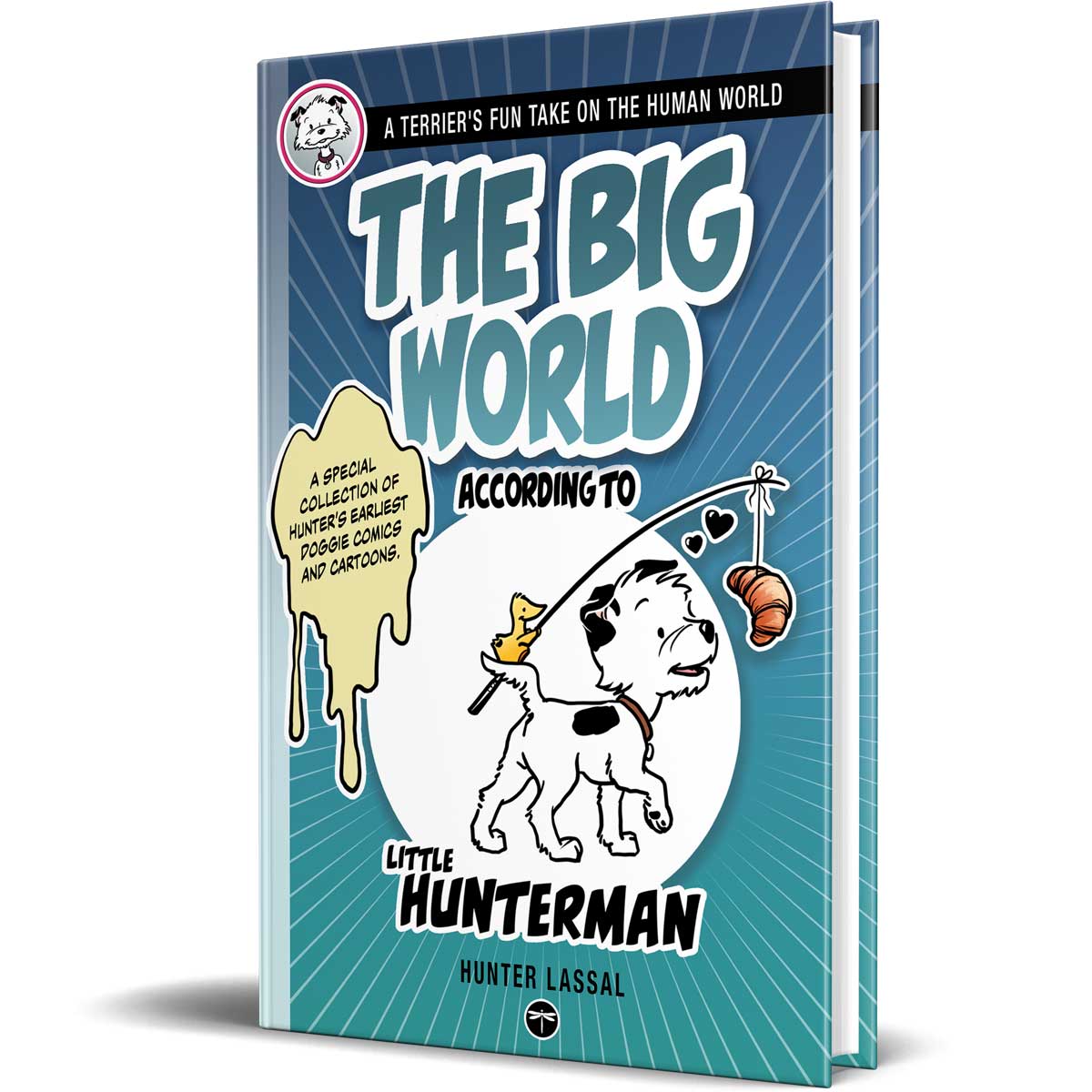 The Big World According to Little Hunterman 8.5x5.5 Hardcover